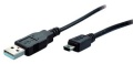 USB-Verlängerungskabel Stecker/Stecker mini