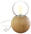 Memostar Tischlampe BOLLO mit E27 Fassung o. Leuchtmittel