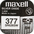 Maxell Uhrenbatterie 377 / SR626SW