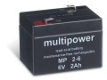 Multipower Blei-Akku 6V / 2,0Ah