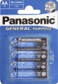 Panasonic General Purpose Mignon R6X 4er Blister