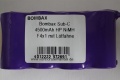 Bombax Sub-C 4500mAh HP NiMH F4x1 mit Lötfahne