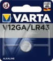 Varta Knopfzelle Alkaline V12GA  / LR43 1er Blister
